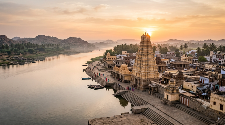 Places to Visit Near Mantralaya: Temples, Forts & Sights