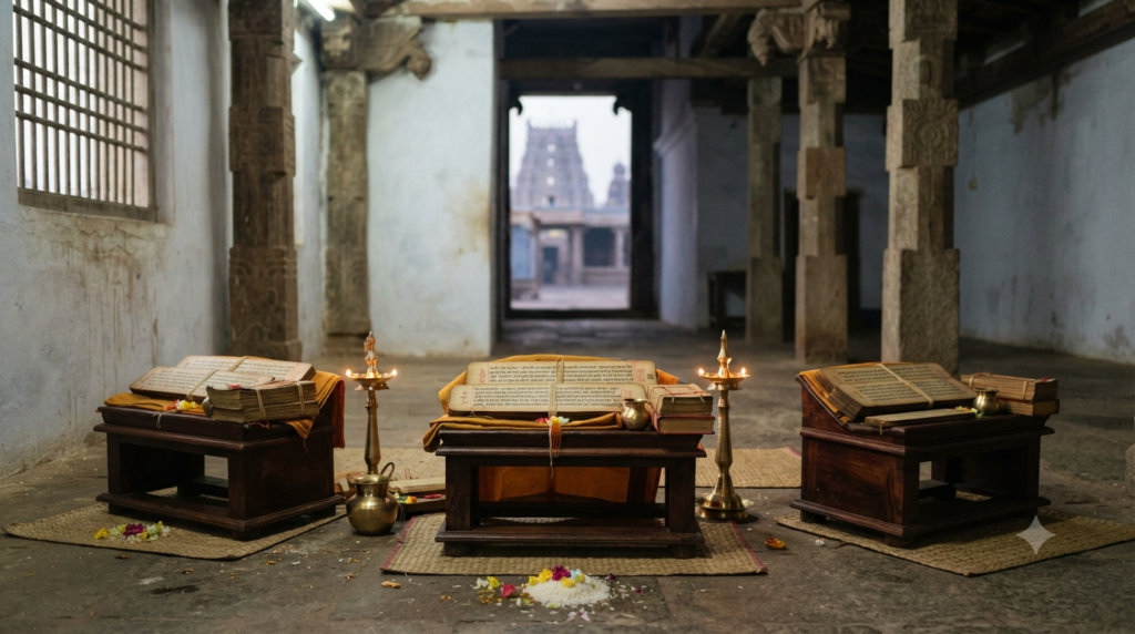 Mathatraya of Tattvavada represented by three traditional Madhva study seats
