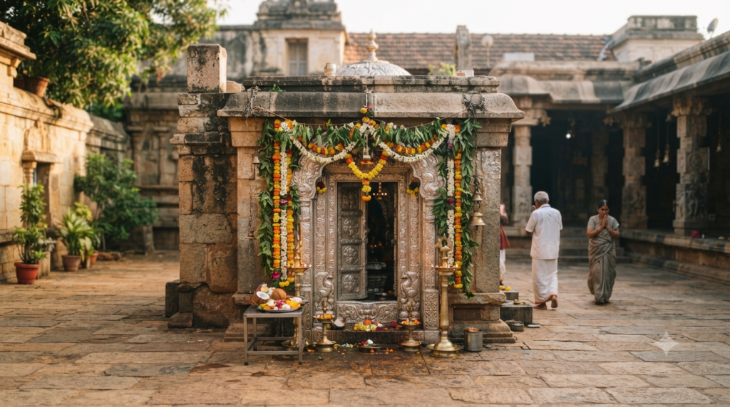 Manchalamma Temple Mantralayam shrine visit before Sri Raghavendra Swamy Brindavana darshan